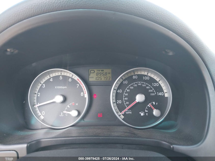 2008 Hyundai Accent Se VIN: KMHCN36C98U076673 Lot: 39979425