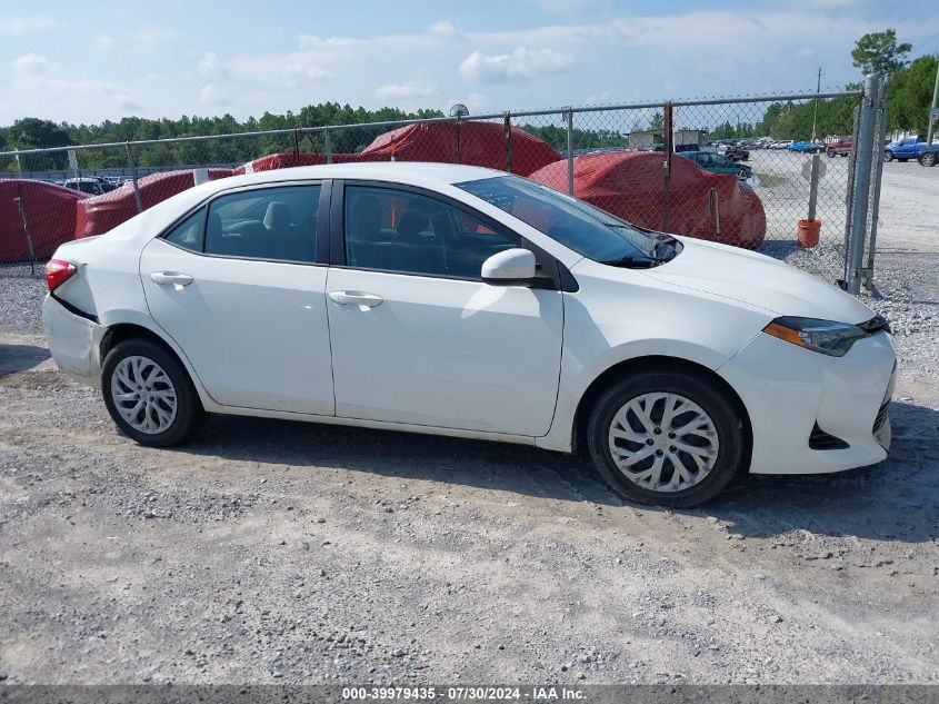 2017 Toyota Corolla Le VIN: 5YFBURHE5HP654088 Lot: 39979435