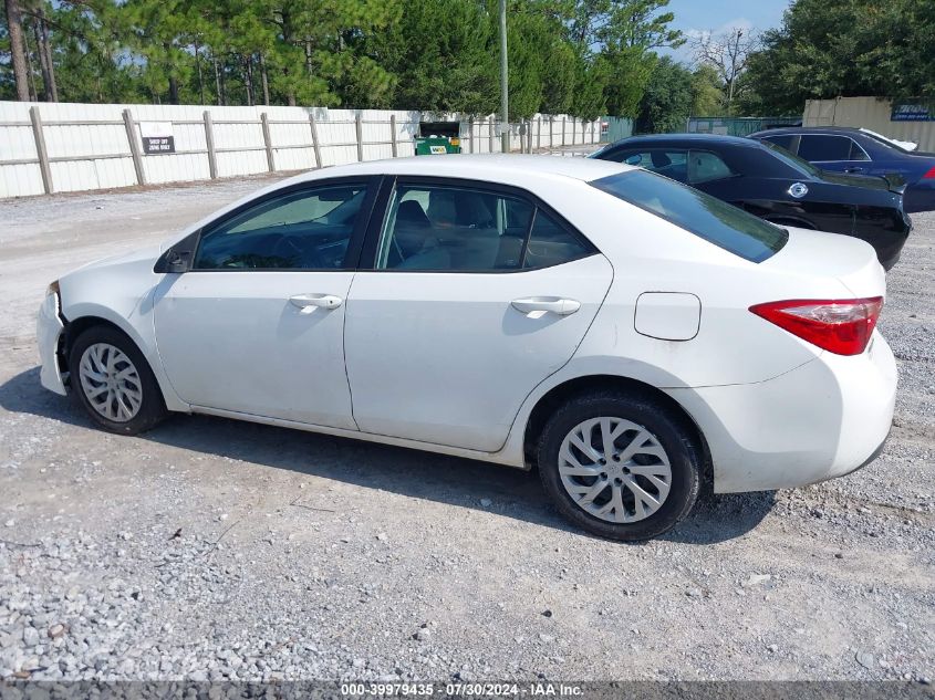 2017 Toyota Corolla Le VIN: 5YFBURHE5HP654088 Lot: 39979435