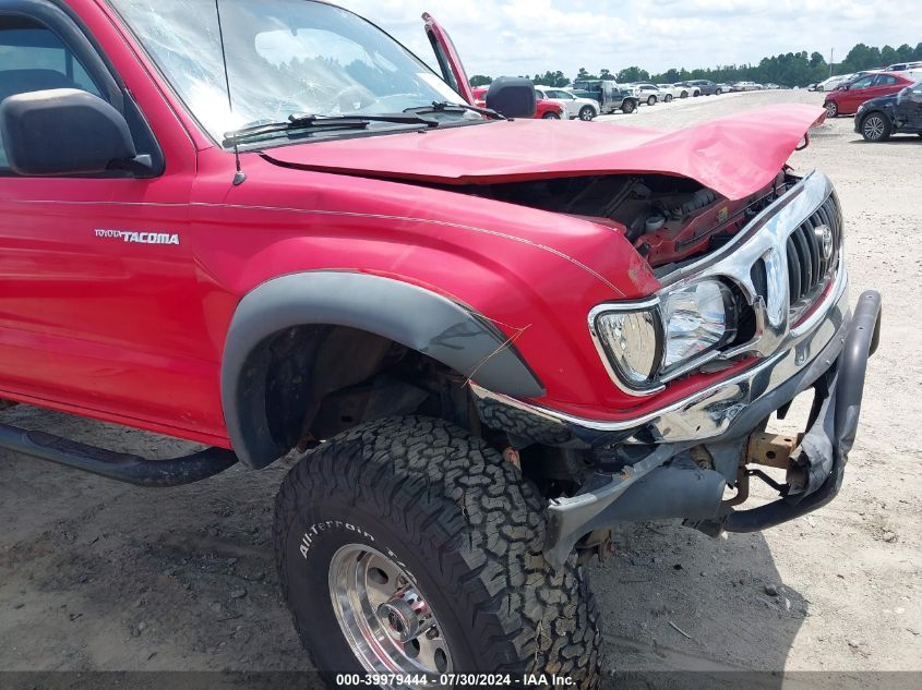 2002 Toyota Tacoma Base V6 VIN: 5TEWN72N52Z024195 Lot: 39979444