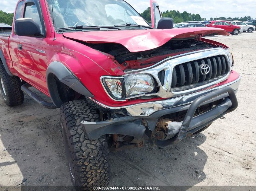 2002 Toyota Tacoma Base V6 VIN: 5TEWN72N52Z024195 Lot: 39979444