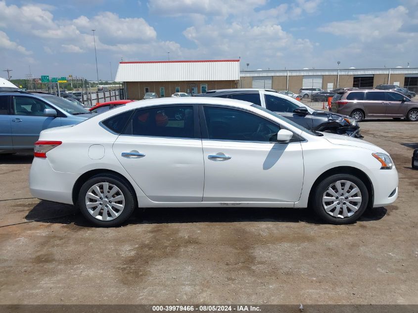 2013 Nissan Sentra Sv VIN: 3N1AB7APXDL772388 Lot: 39979466