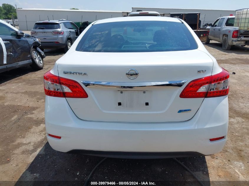 2013 Nissan Sentra Sv VIN: 3N1AB7APXDL772388 Lot: 39979466