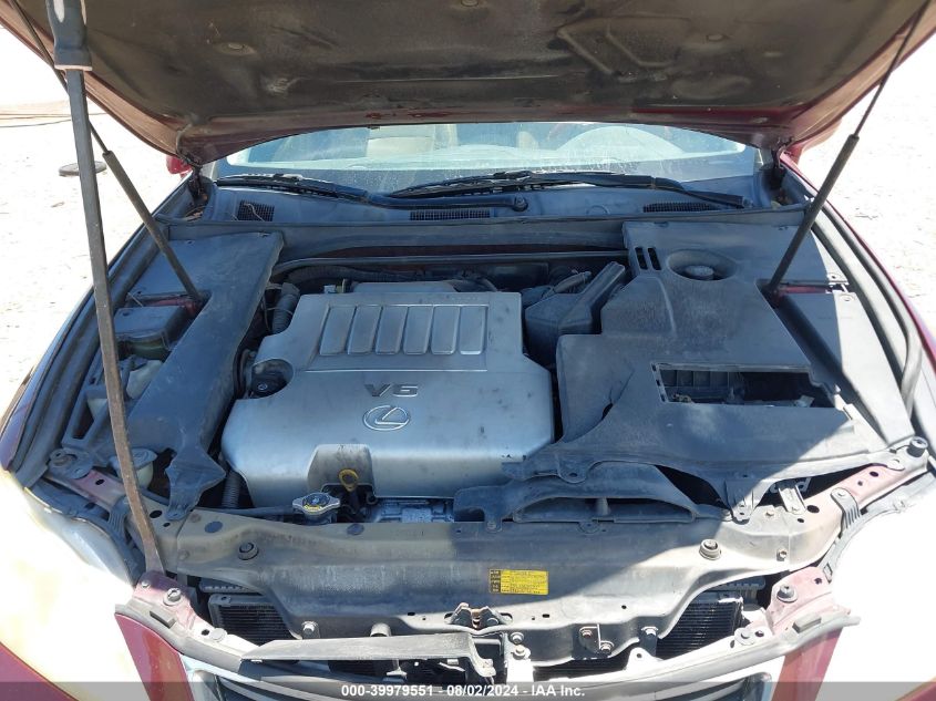 2008 Lexus Es 350 VIN: JTHBJ46G082202529 Lot: 39979551