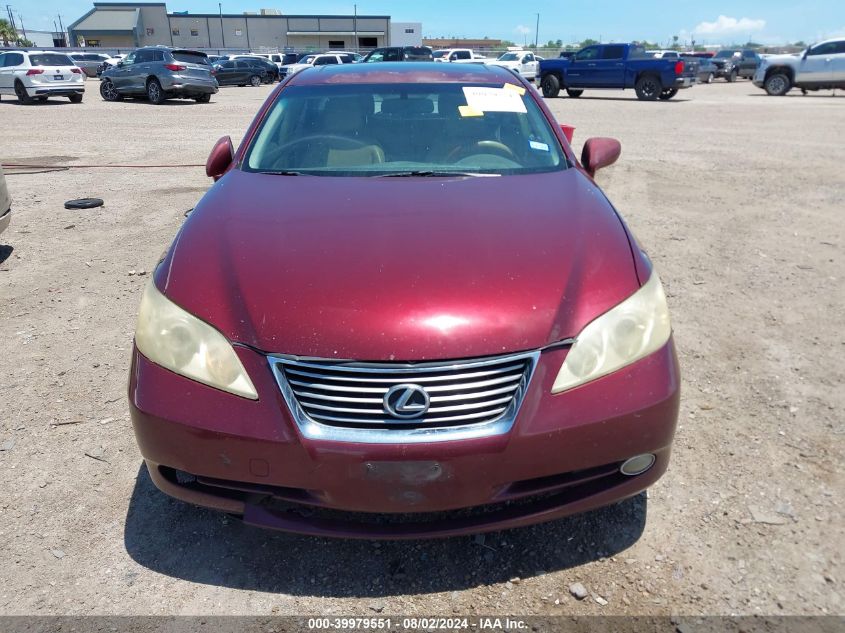 2008 Lexus Es 350 VIN: JTHBJ46G082202529 Lot: 39979551