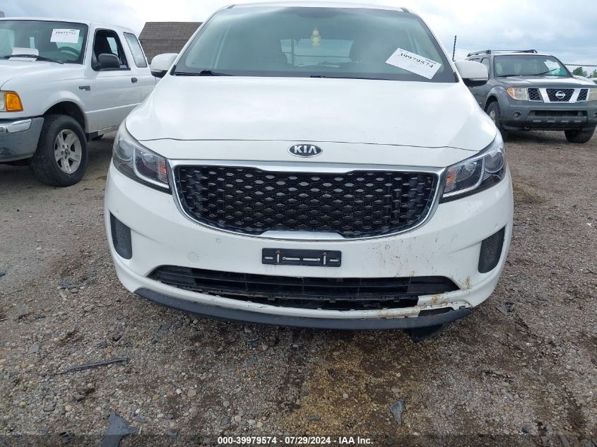 2017 Kia Sedona Lx VIN: KNDMB5C13H6328227 Lot: 39979574