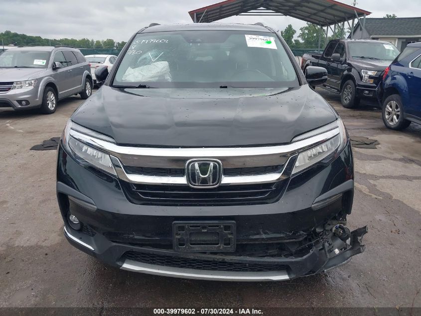 2019 Honda Pilot Elite VIN: 5FNYF6H08KB008005 Lot: 39979602