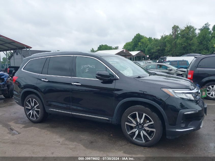 2019 Honda Pilot Elite VIN: 5FNYF6H08KB008005 Lot: 39979602