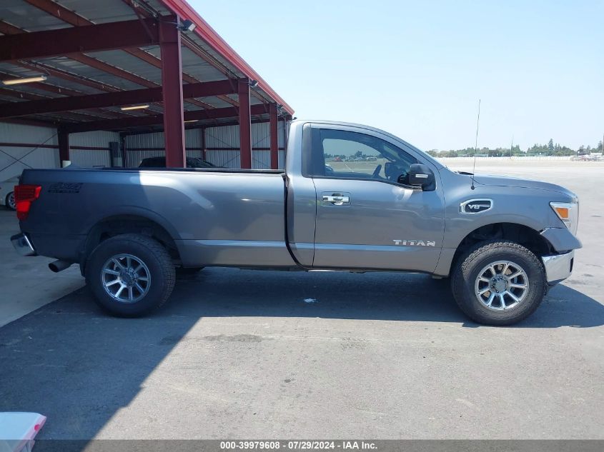 2017 Nissan Titan Sv VIN: 1N6AA1R82HN575633 Lot: 39979608