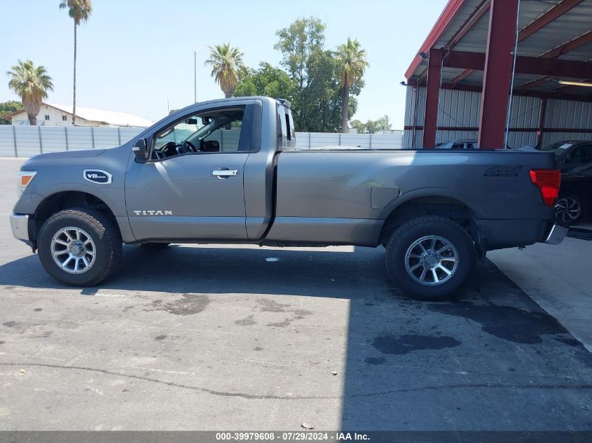 2017 Nissan Titan Sv VIN: 1N6AA1R82HN575633 Lot: 39979608