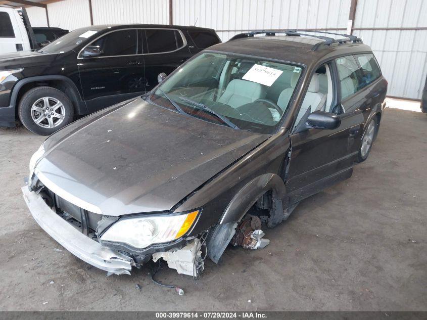 2008 Subaru Outback 2.5I/2.5I L.l. Bean Edition VIN: 4S4BP61C187339039 Lot: 39979614