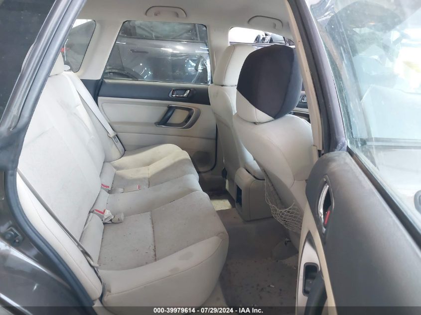 2008 Subaru Outback 2.5I/2.5I L.l. Bean Edition VIN: 4S4BP61C187339039 Lot: 39979614