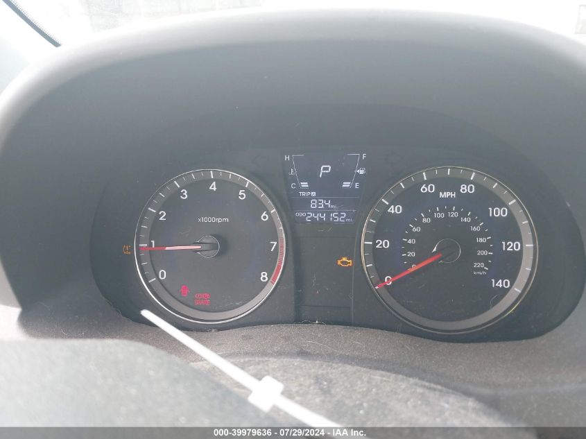 2012 Hyundai Accent Gls/Gs VIN: KMHCT4AE2CU054236 Lot: 39979636