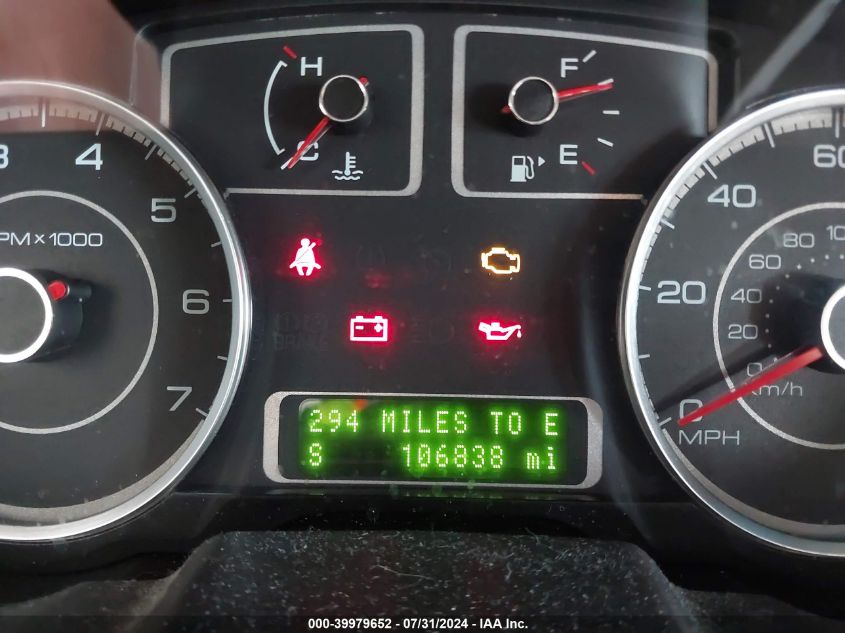 2008 Ford Taurus Sel VIN: 1FAHP24W38G127875 Lot: 39979652