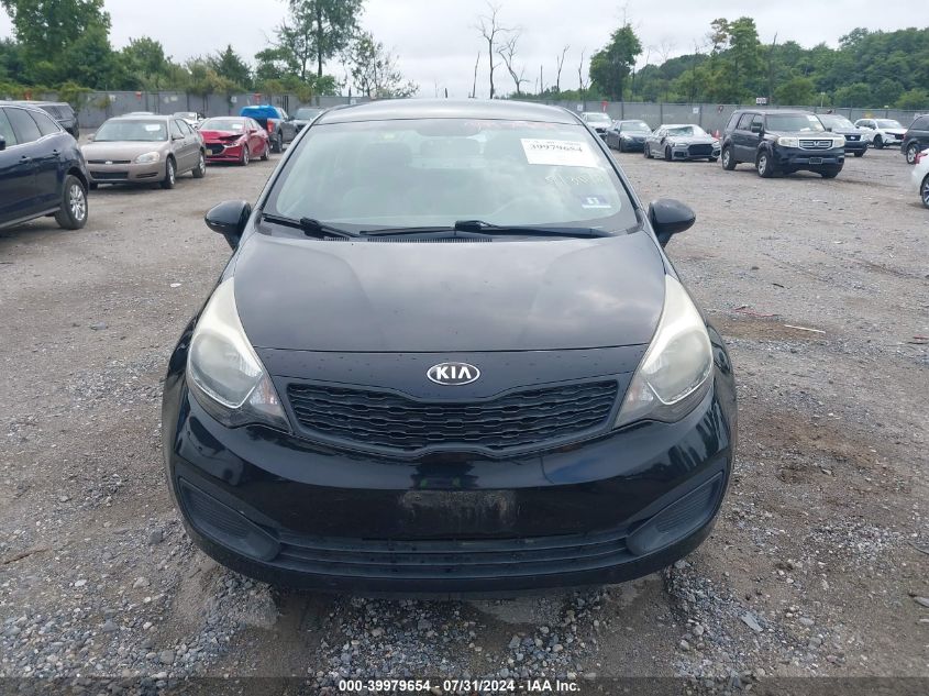 2014 Kia Rio Lx VIN: KNADM4A31E6325828 Lot: 39979654