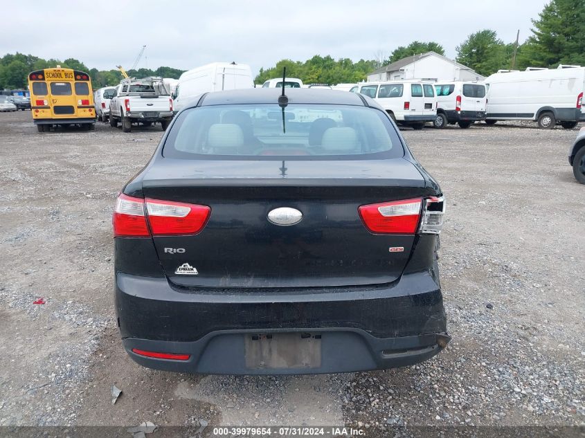 2014 Kia Rio Lx VIN: KNADM4A31E6325828 Lot: 39979654