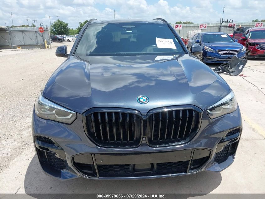 2022 BMW X5 Phev xDrive45E VIN: 5UXTA6C03N9K77641 Lot: 39979656