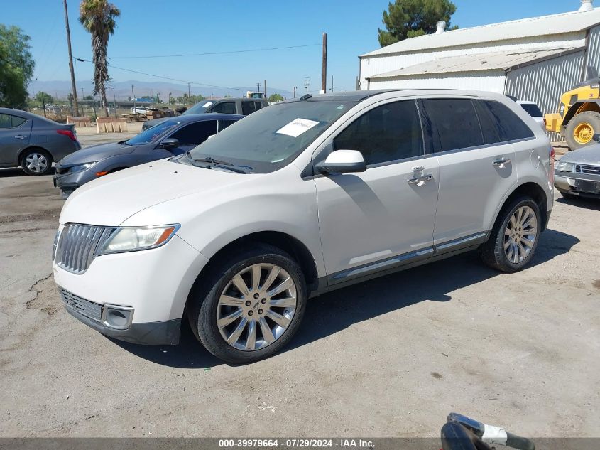 2011 Lincoln Mkx VIN: 2LMDJ6JK7BBJ08893 Lot: 39979664