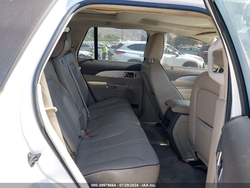 2011 Lincoln Mkx VIN: 2LMDJ6JK7BBJ08893 Lot: 39979664