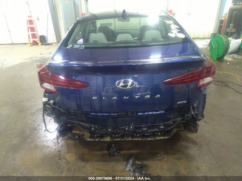 2019 Hyundai Elantra Eco VIN: 5NPD94LA3KH421025 Lot: 39979686