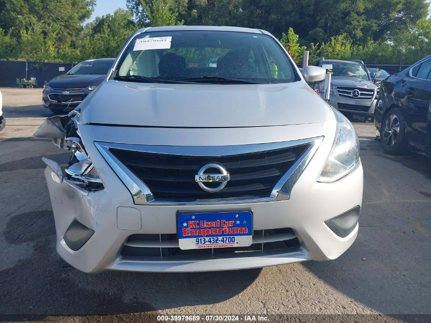 2019 Nissan Versa 1.6 S+ VIN: 3N1CN7AP5KL830534 Lot: 39979689