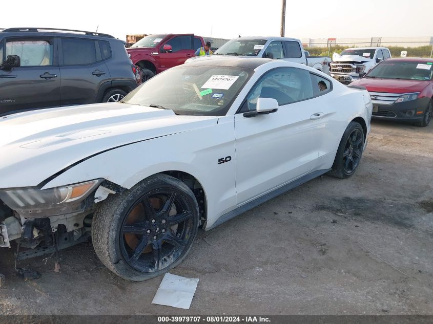 2016 Ford Mustang Gt Premium VIN: 1FA6P8CFXG5245878 Lot: 39979707