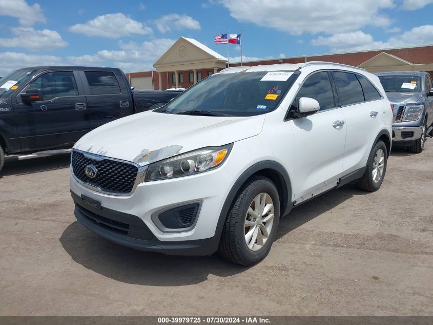 2016 Kia Sorento 2.4L Lx VIN: 5XYPG4A37GG085045 Lot: 39979725