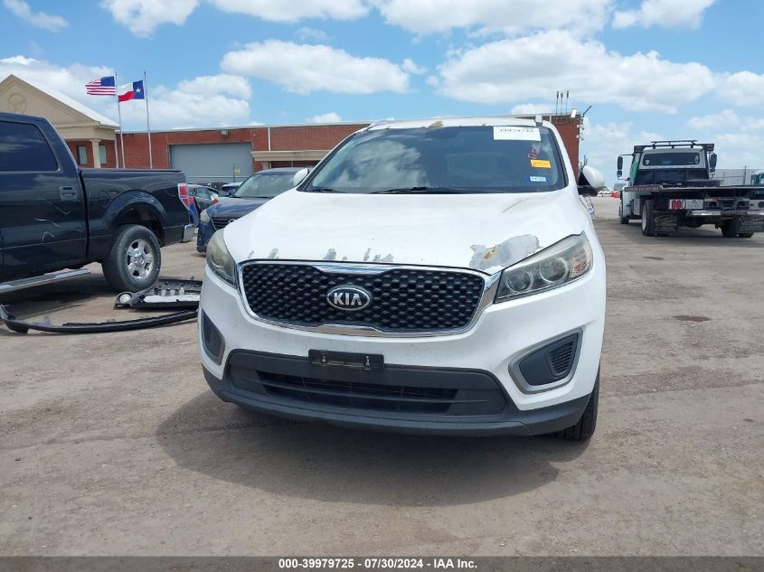 2016 Kia Sorento 2.4L Lx VIN: 5XYPG4A37GG085045 Lot: 39979725