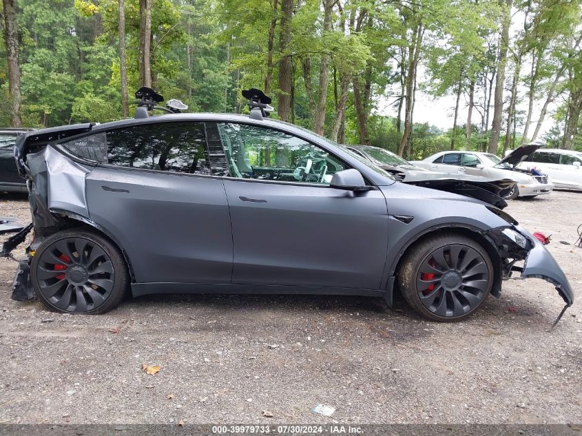 2023 Tesla Model Y Awd/Performance Dual Motor All-Wheel Drive VIN: 7SAYGDEF7PF827169 Lot: 39979733