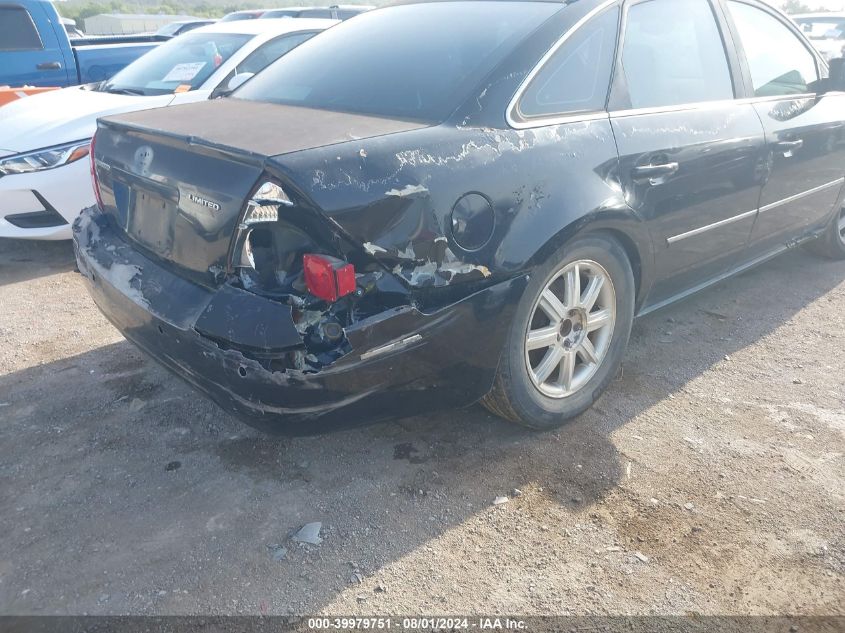 2005 Ford Five Hundred Limited VIN: 1FAFP25115G190978 Lot: 39979751