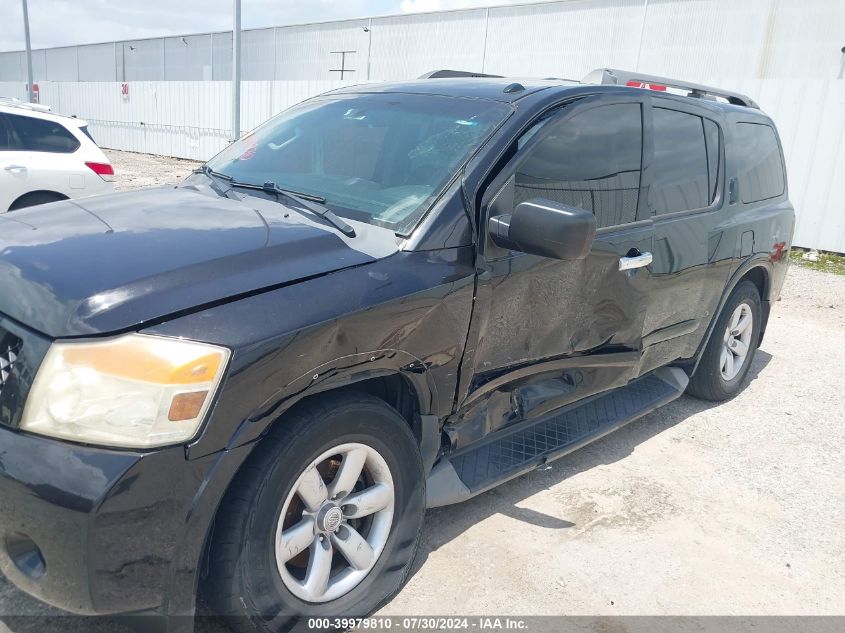 2013 Nissan Armada Sv VIN: 5N1BA0ND5DN604276 Lot: 39979810