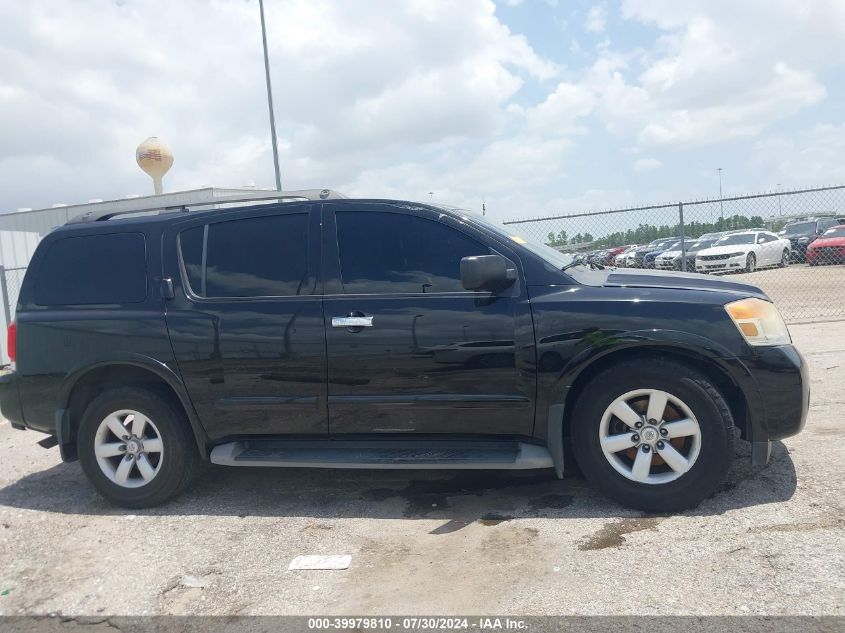 2013 Nissan Armada Sv VIN: 5N1BA0ND5DN604276 Lot: 39979810