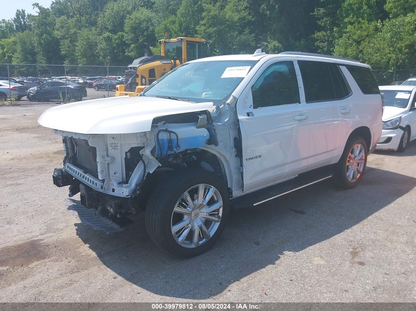 2021 CHEVROLET TAHOE K1500 LT - 1GNSKNKD8MR473721