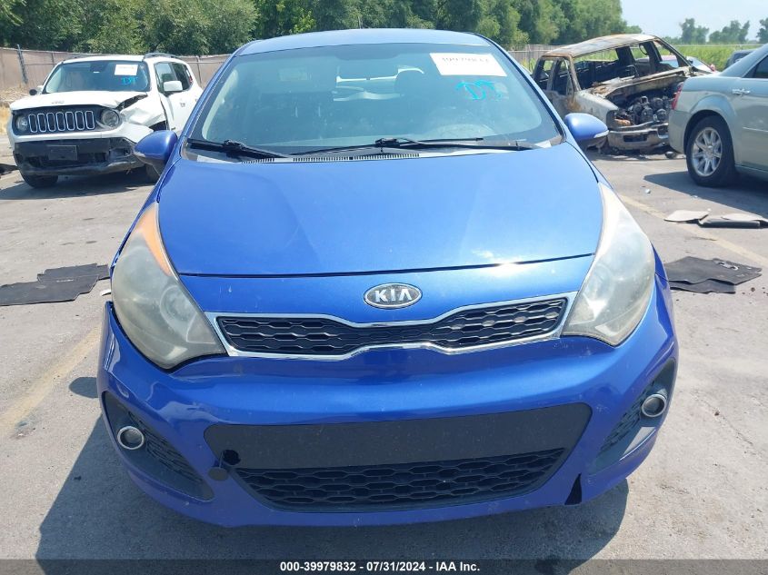 2012 Kia Rio5 Ex VIN: KNADN5A36C6093503 Lot: 39979832