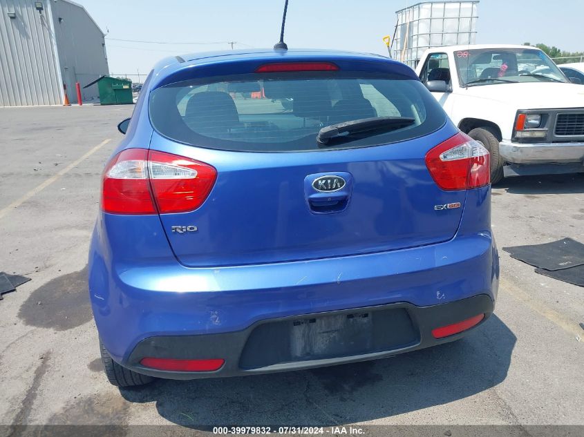 2012 Kia Rio5 Ex VIN: KNADN5A36C6093503 Lot: 39979832