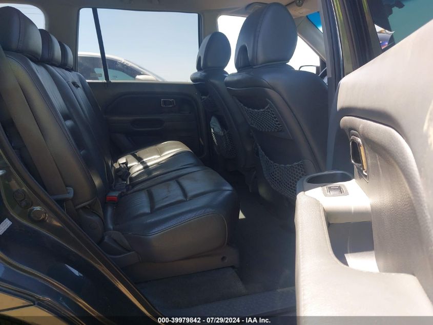 2006 Honda Pilot Ex-L VIN: 2HKYF18706H558967 Lot: 39979842