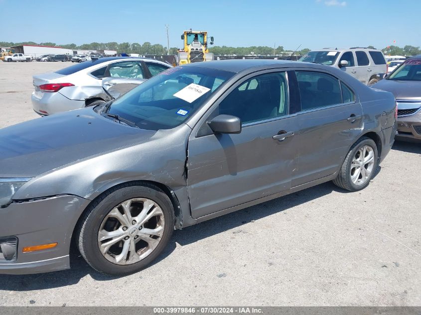 2012 Ford Fusion Se VIN: 3FAHP0HG2CR419901 Lot: 39979846