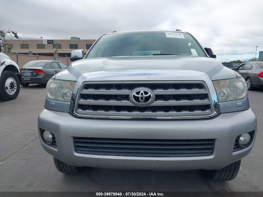 2008 Toyota Sequoia Limited VIN: 5TDBY68A68S015127 Lot: 39979848