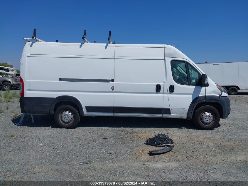 2021 Ram Promaster 3500 Cargo Van High Roof 159 Wb Ext VIN: 3C6MRVJG1ME532751 Lot: 39979878