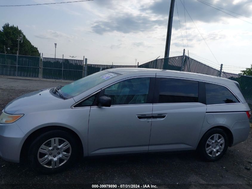 2011 Honda Odyssey Lx VIN: 5FNRL5H20BB027124 Lot: 39979890