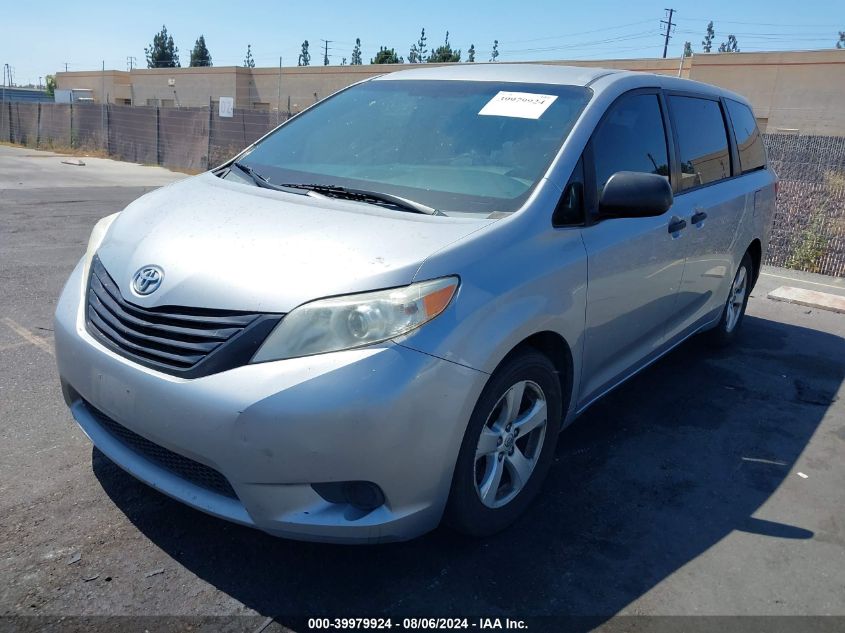 2015 Toyota Sienna L 7 Passenger VIN: 5TDZK3DC6FS546556 Lot: 39979924