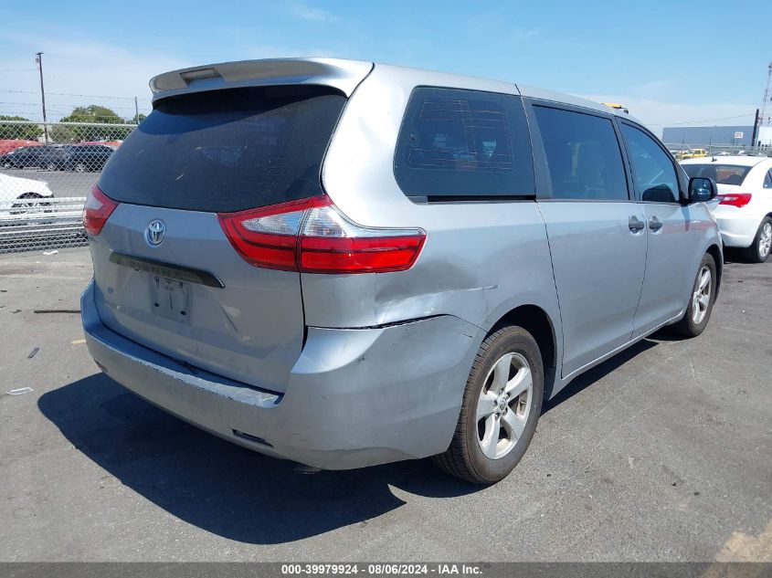 2015 Toyota Sienna L 7 Passenger VIN: 5TDZK3DC6FS546556 Lot: 39979924