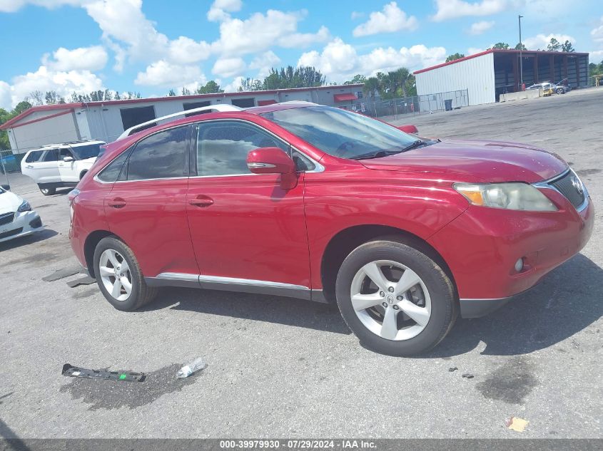 2011 Lexus Rx 350 VIN: 2T2BK1BA9BC109060 Lot: 39979930