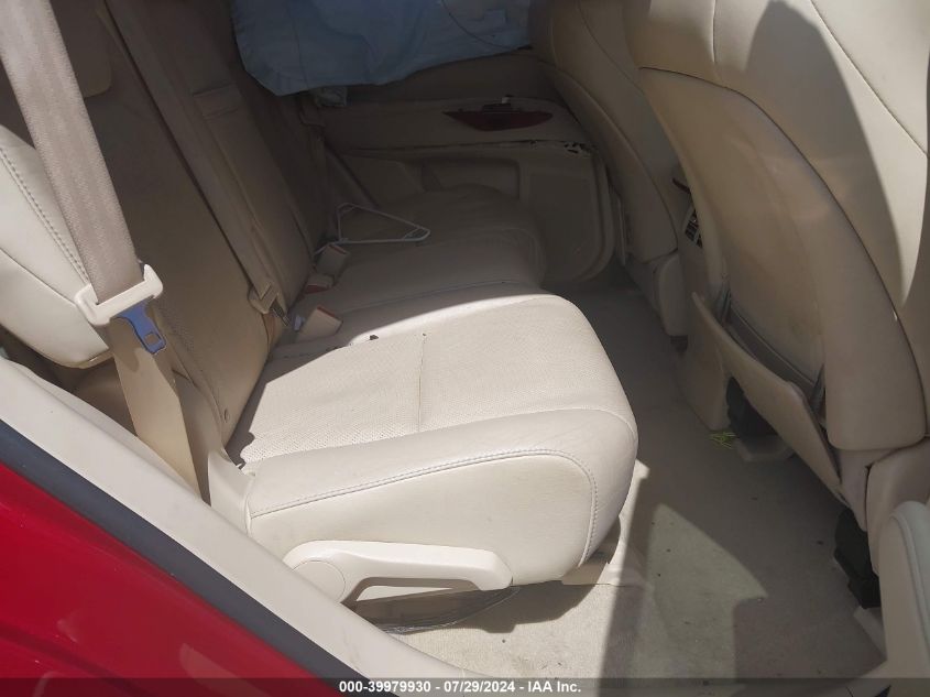 2011 Lexus Rx 350 VIN: 2T2BK1BA9BC109060 Lot: 39979930