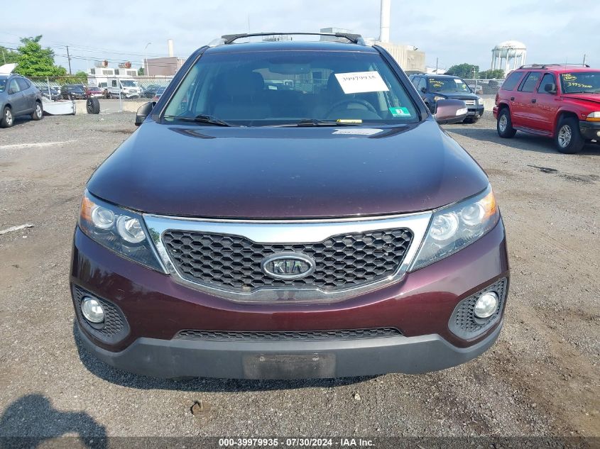 2012 Kia Sorento Lx VIN: 5XYKT3A63CG307777 Lot: 39979935