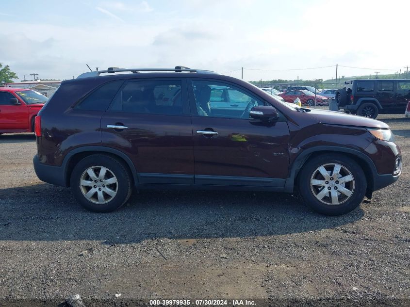 2012 Kia Sorento Lx VIN: 5XYKT3A63CG307777 Lot: 39979935