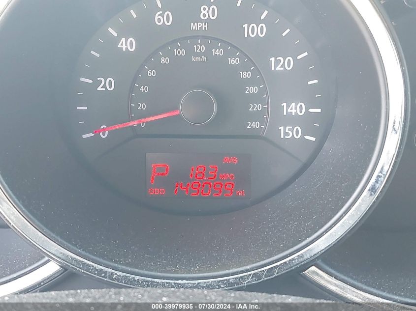 2012 Kia Sorento Lx VIN: 5XYKT3A63CG307777 Lot: 39979935