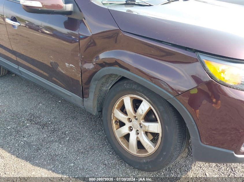 2012 Kia Sorento Lx VIN: 5XYKT3A63CG307777 Lot: 39979935