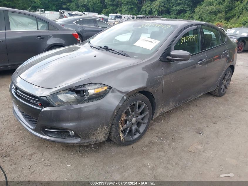 2015 Dodge Dart Sxt VIN: 1C3CDFBBXFD402925 Lot: 39979947