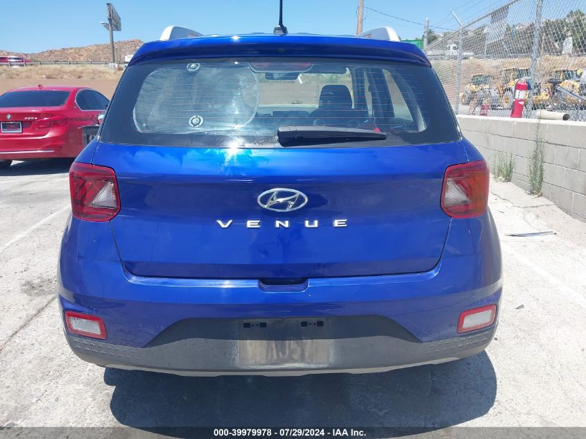 2023 Hyundai Venue Limited VIN: KMHRC8A38PU262398 Lot: 39979978